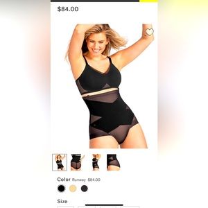 NWT and never worn black Honeylove XL high rise shapewear, brand new
